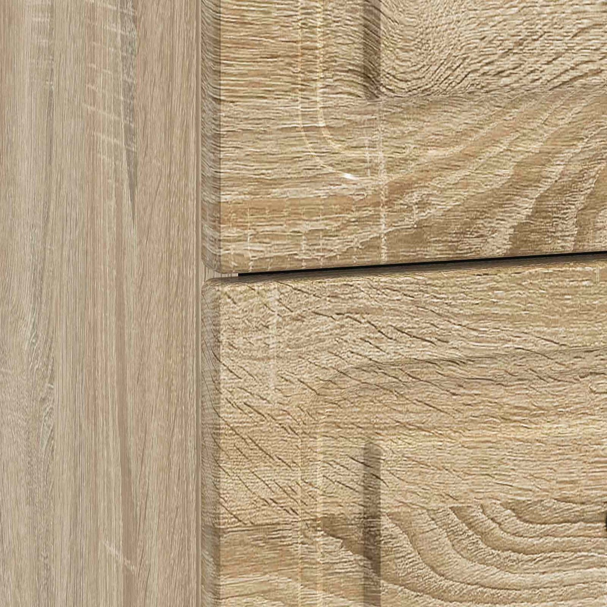 Noćni ormar s ladicama 2 pcs Hrast sonoma 43 x 34,5 x 44,5 cm