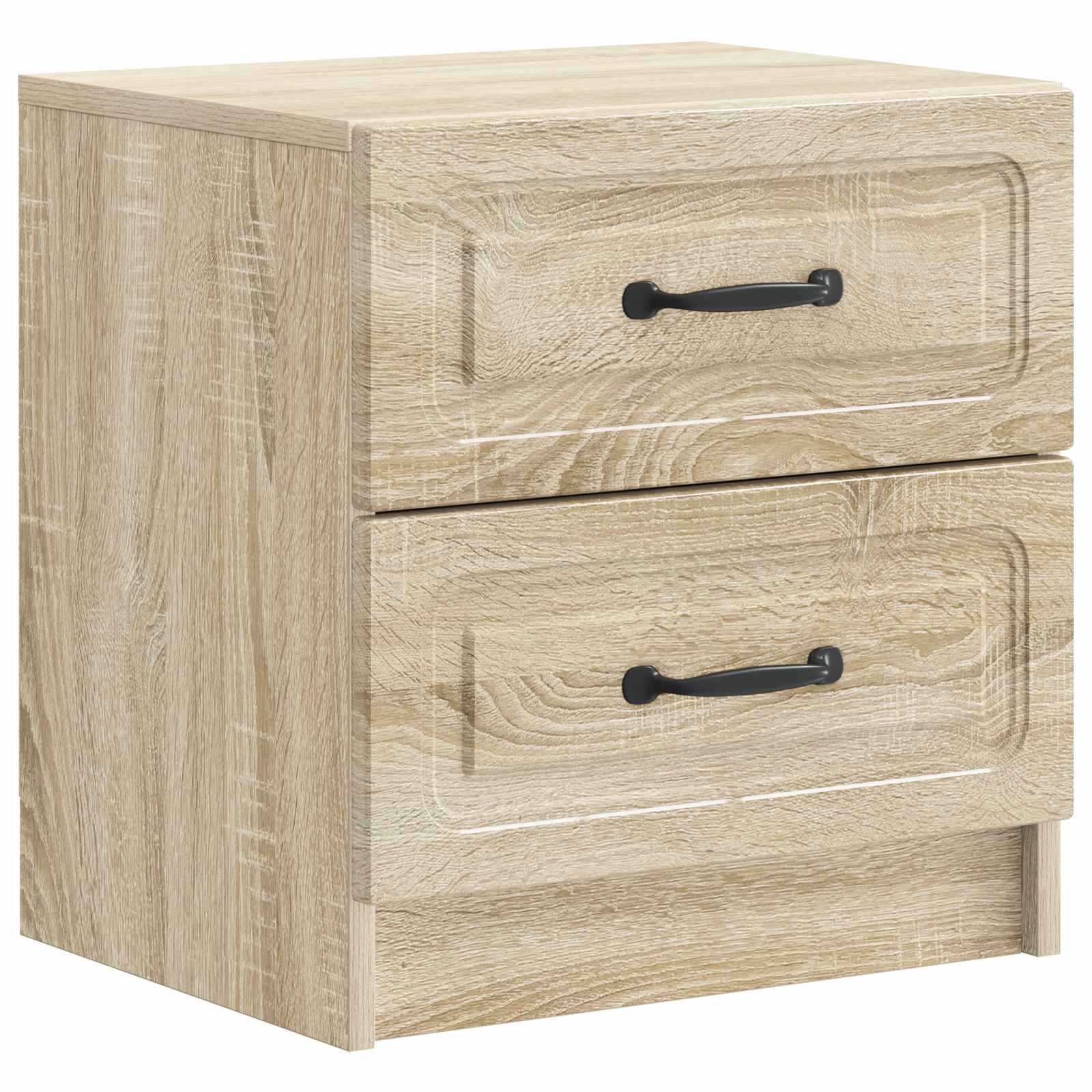 Noćni ormar s ladicama 2 pcs Hrast sonoma 43 x 34,5 x 44,5 cm