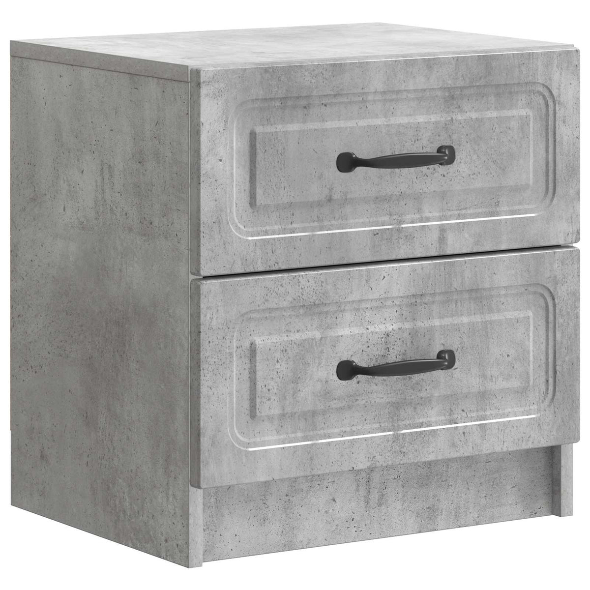 Noćni ormar Betonska siva 43 x 34,5 x 44,5 cm Konstruirano drvo
