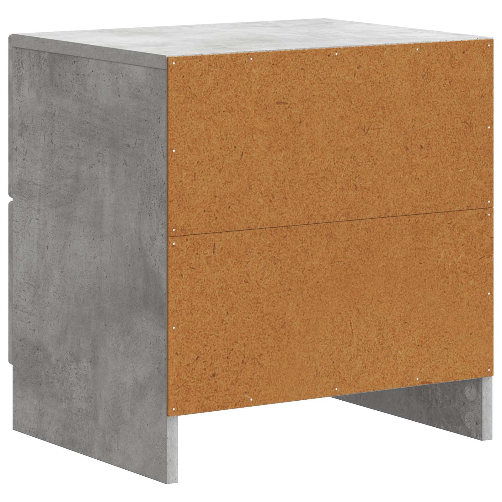 Noćni ormar Betonska siva 43 x 34,5 x 44,5 cm Konstruirano drvo