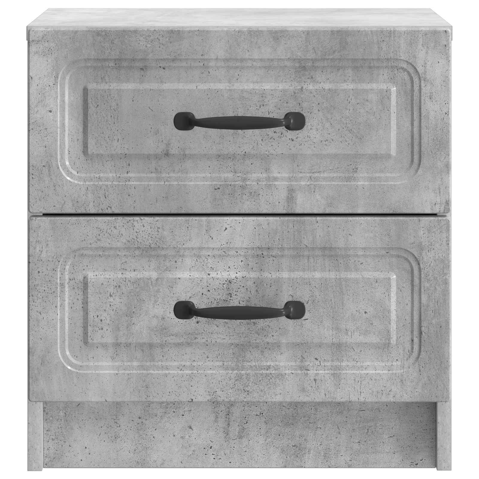 Noćni ormar Betonska siva 43 x 34,5 x 44,5 cm Konstruirano drvo