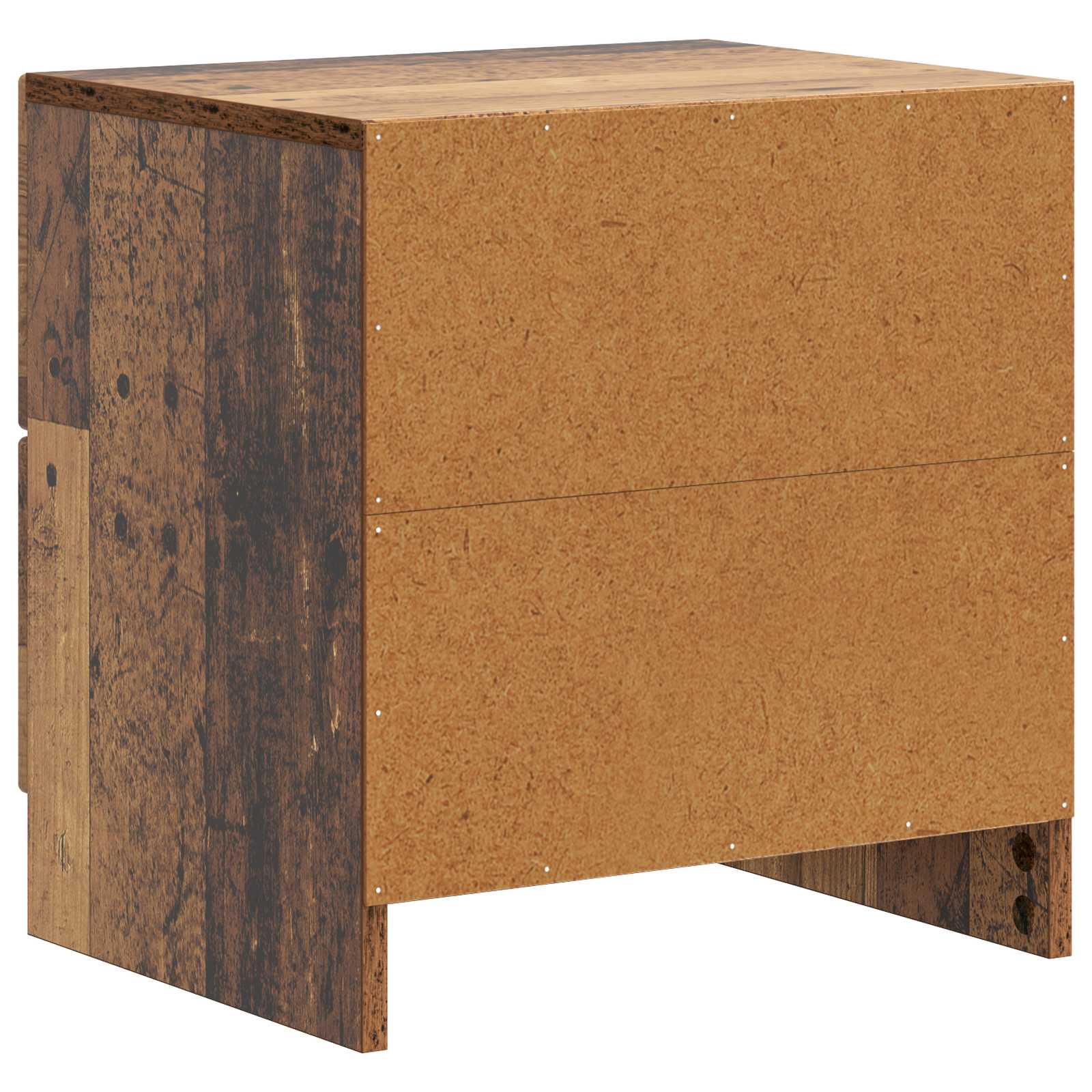 Noćni ormar s ladicama 2 pcs Staro drvo 43 x 34,5 x 44,5 cm