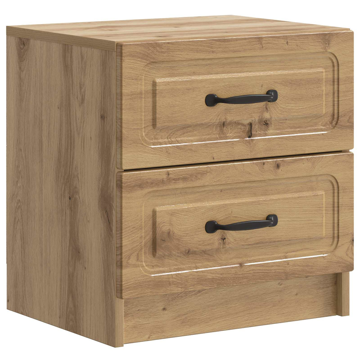 Noćni ormar s ladicama 2 pcs Hrast artisan 43 x 34,5 x 44,5 cm