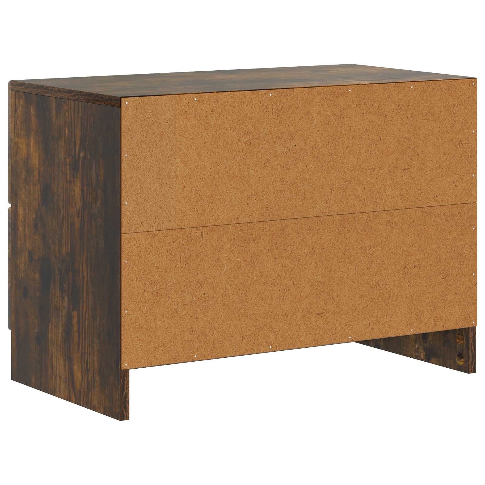 Noćni ormar s ladicama Dimljeni hrast 62 x 34,5 x 44,5 cm