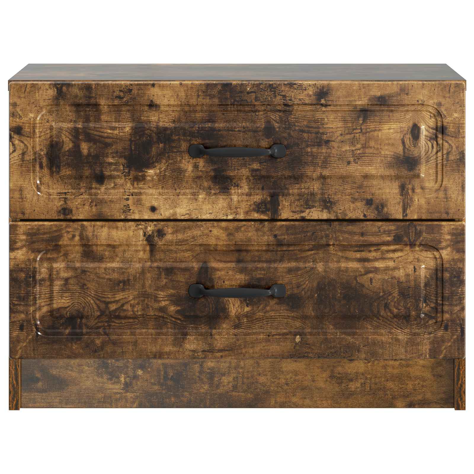 Noćni ormar s ladicama Dimljeni hrast 62 x 34,5 x 44,5 cm