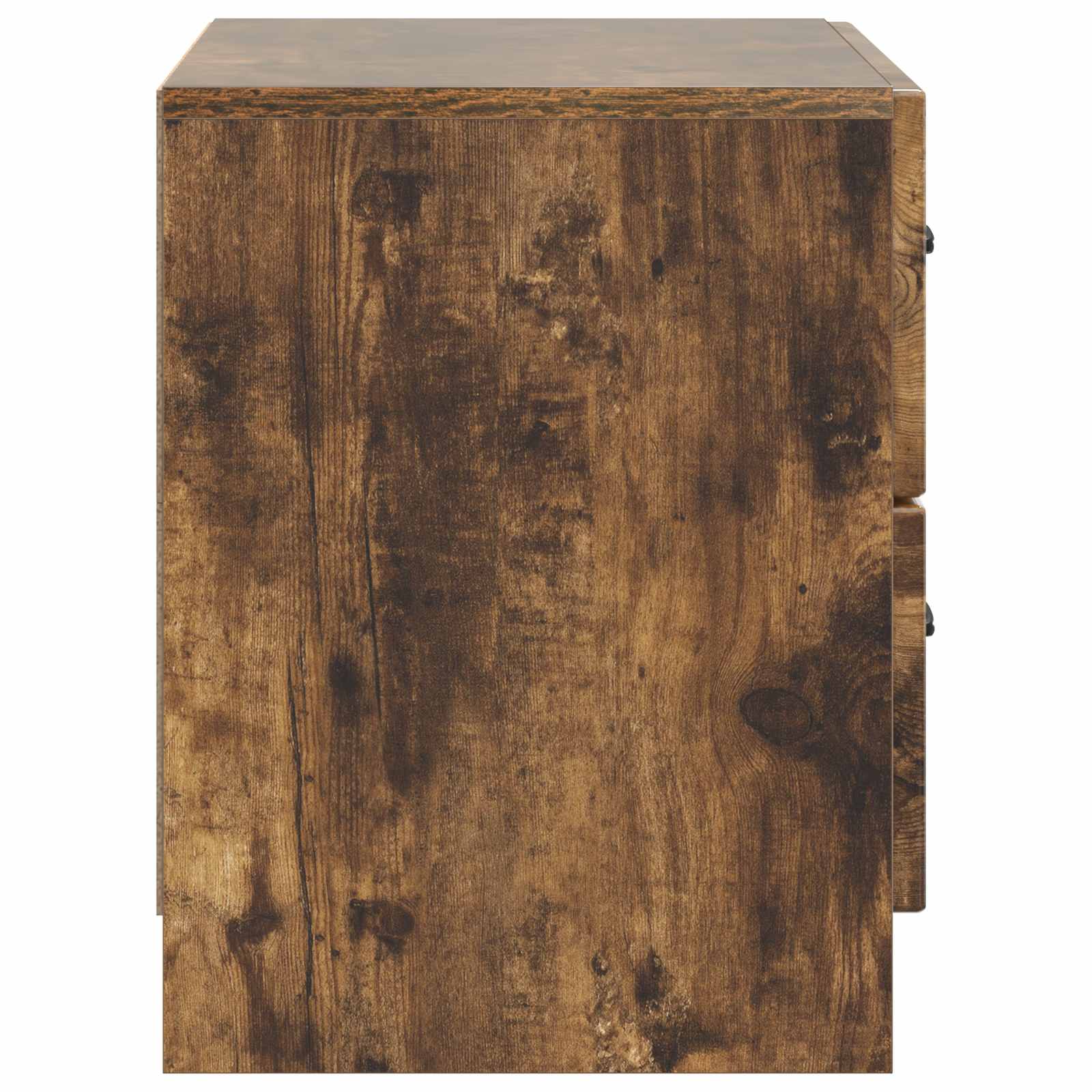 Noćni ormar s ladicama Dimljeni hrast 62 x 34,5 x 44,5 cm