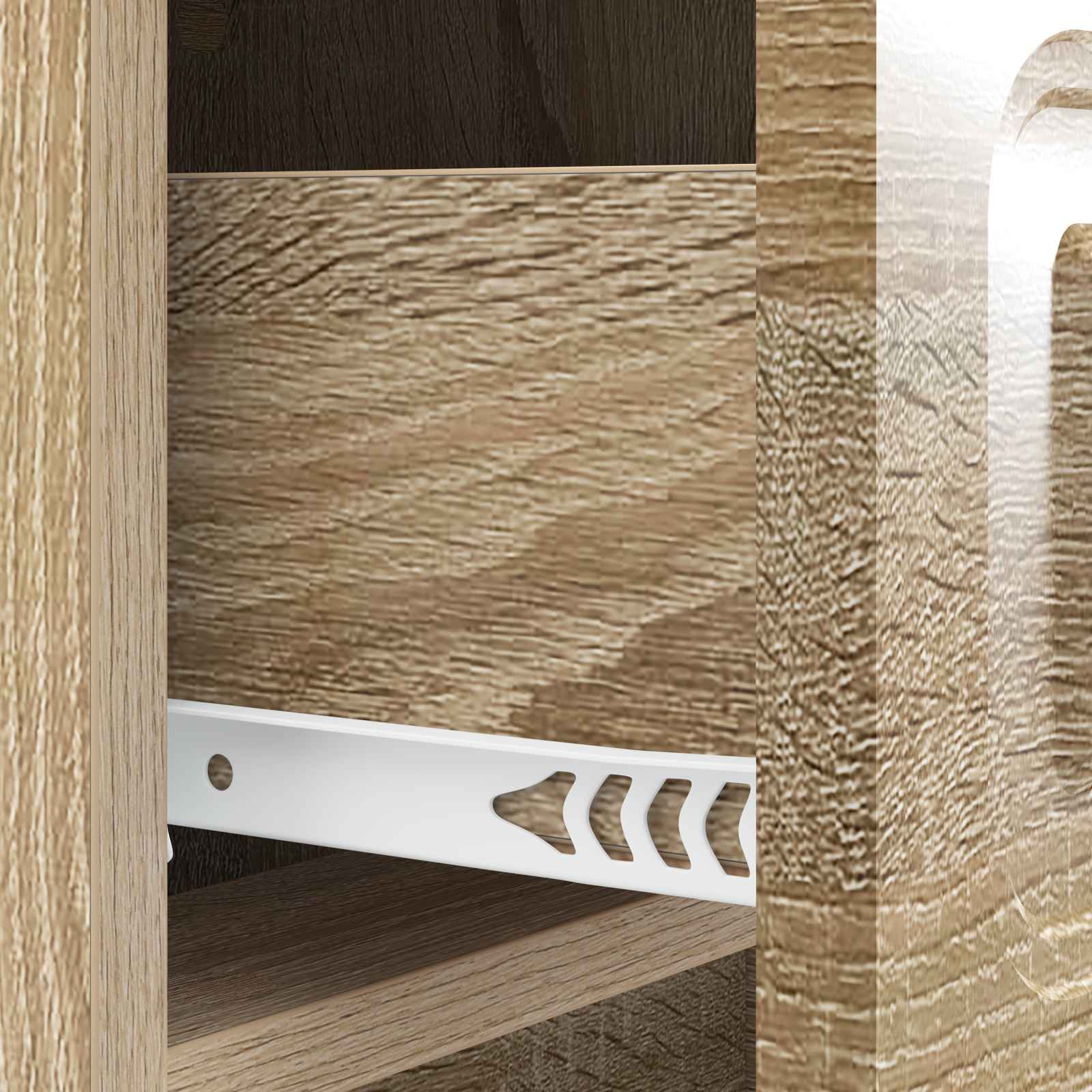 Noćni ormar Hrast sonoma 43 x 41 x 63,5 cm Konstruirano drvo