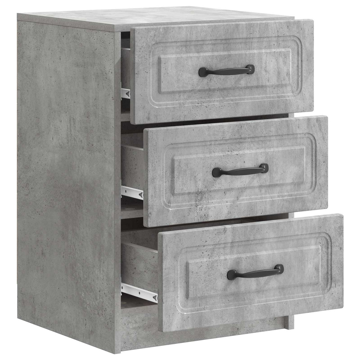 Noćni ormar Betonska siva 43 x 41 x 63,5 cm Konstruirano drvo