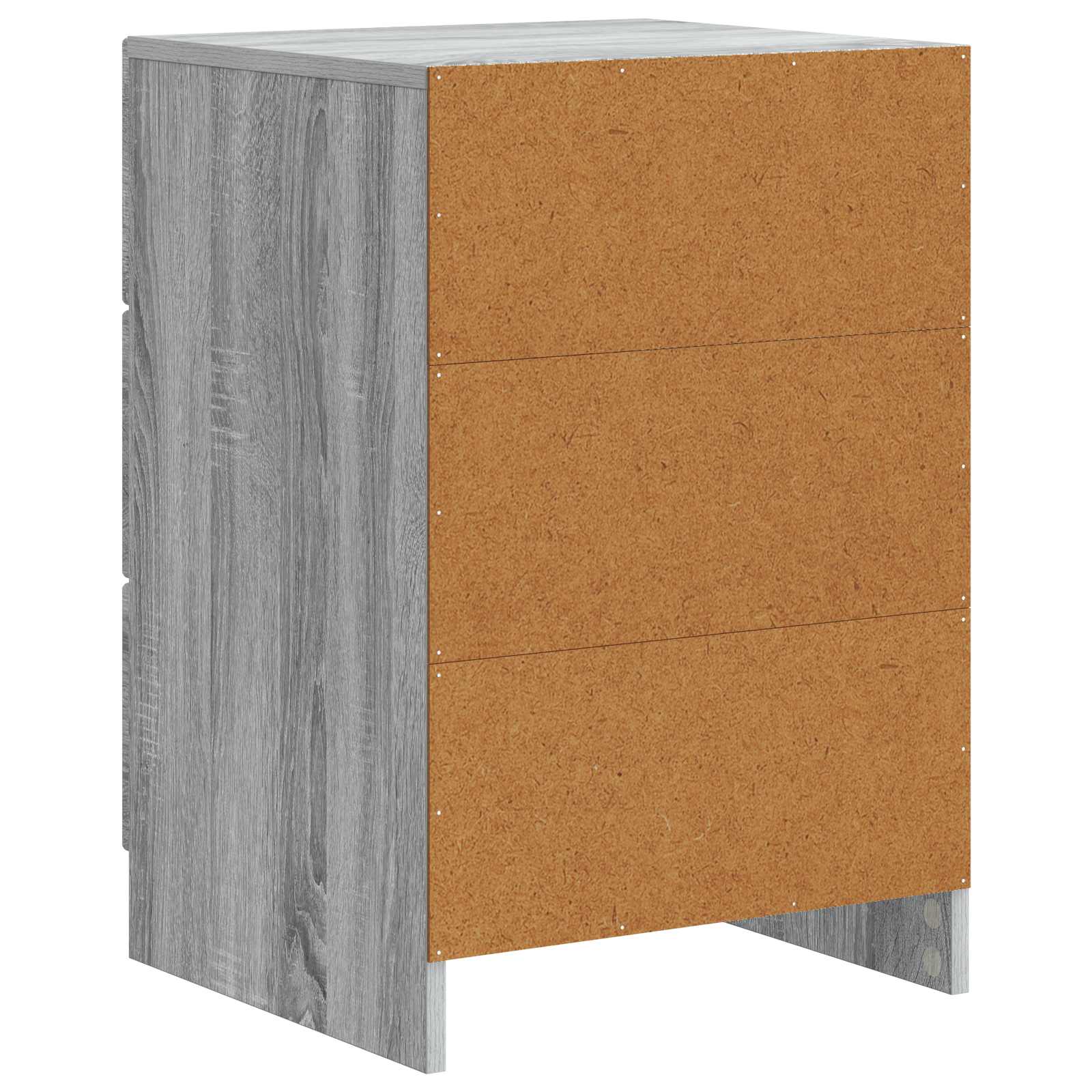 Noćni ormar Siva sonoma 43 x 41 x 63,5 cm Konstruirano drvo
