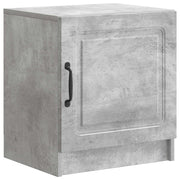 Noćni ormar Betonska siva 43 x 34,5 x 47 cm Konstruirano drvo