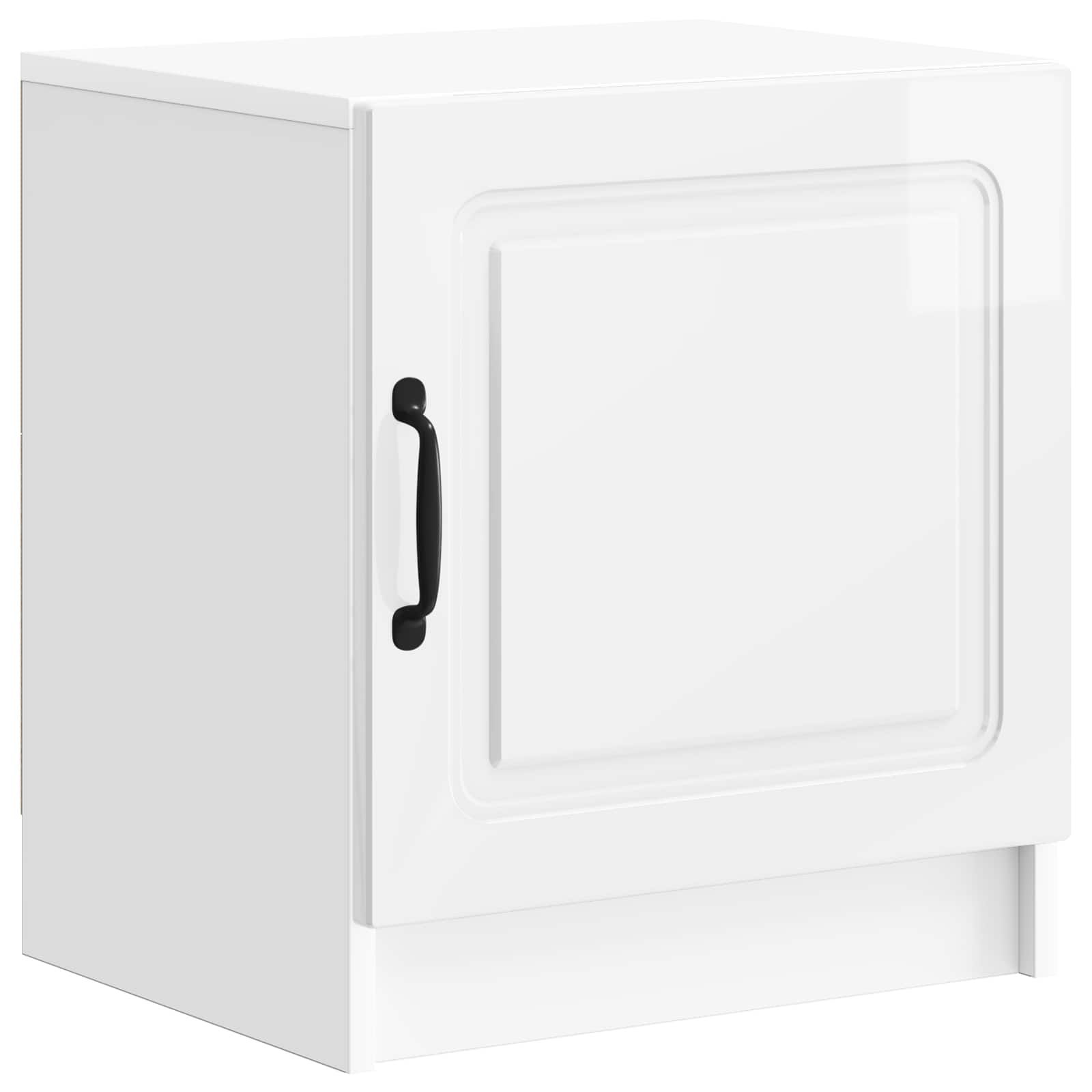 Noćni ormar 2 pcs Bijela visokog sjaja 43 x 34,5 x 47 cm
