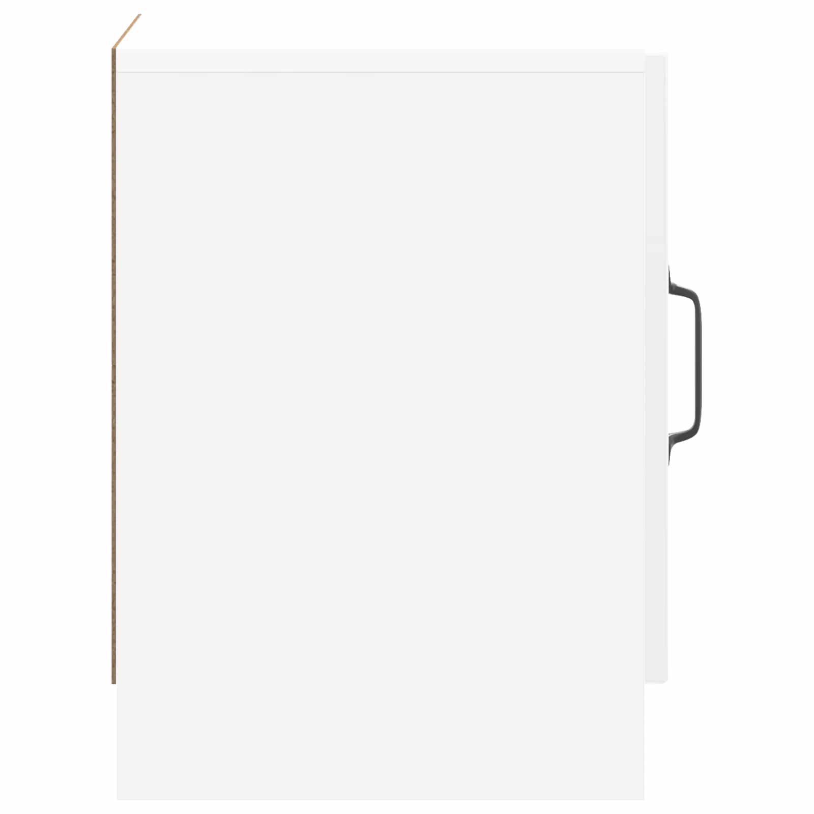 Noćni ormar 2 pcs Bijela visokog sjaja 43 x 34,5 x 47 cm