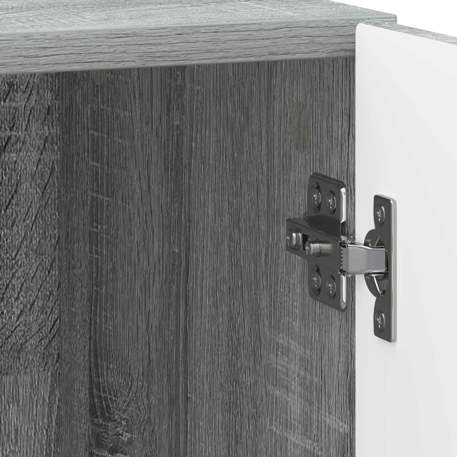 Noćni ormar Siva sonoma 43 x 34,5 x 47 cm Konstruirano drvo