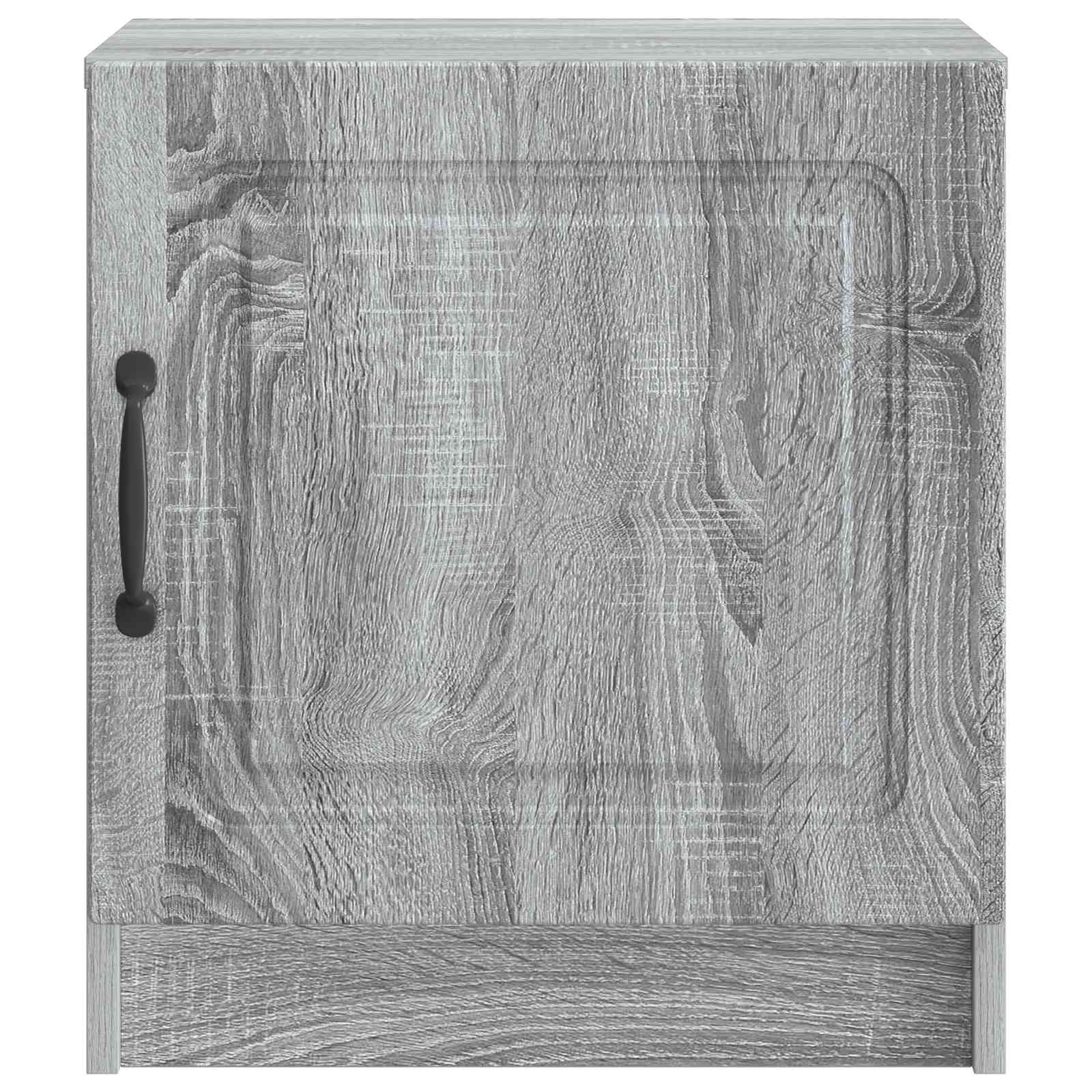 Noćni ormar Siva sonoma 43 x 34,5 x 47 cm Konstruirano drvo