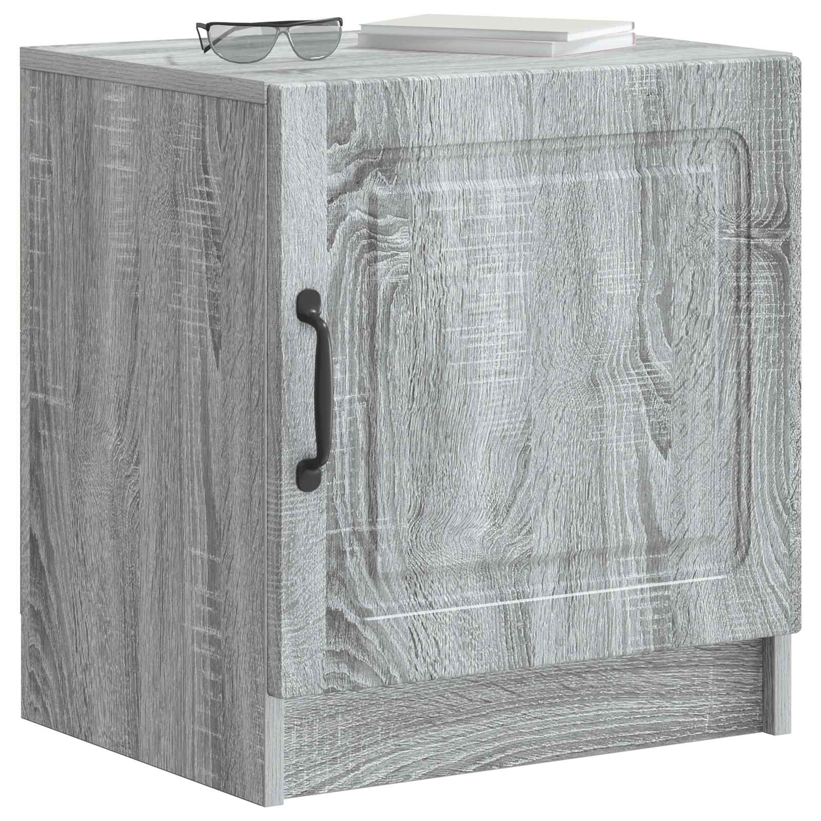 Noćni ormar Siva sonoma 43 x 34,5 x 47 cm Konstruirano drvo