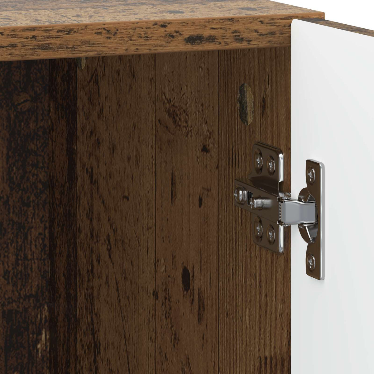 Noćni ormar 2 pcs Staro drvo 43 x 34,5 x 47 cm