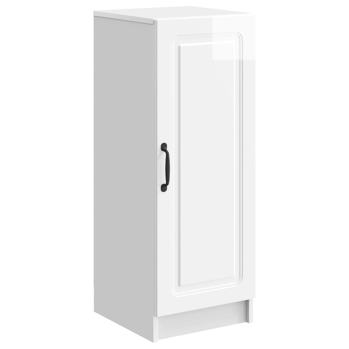 Kreveta Bijela visokog sjaja 33 x 34,5 x 87 cm