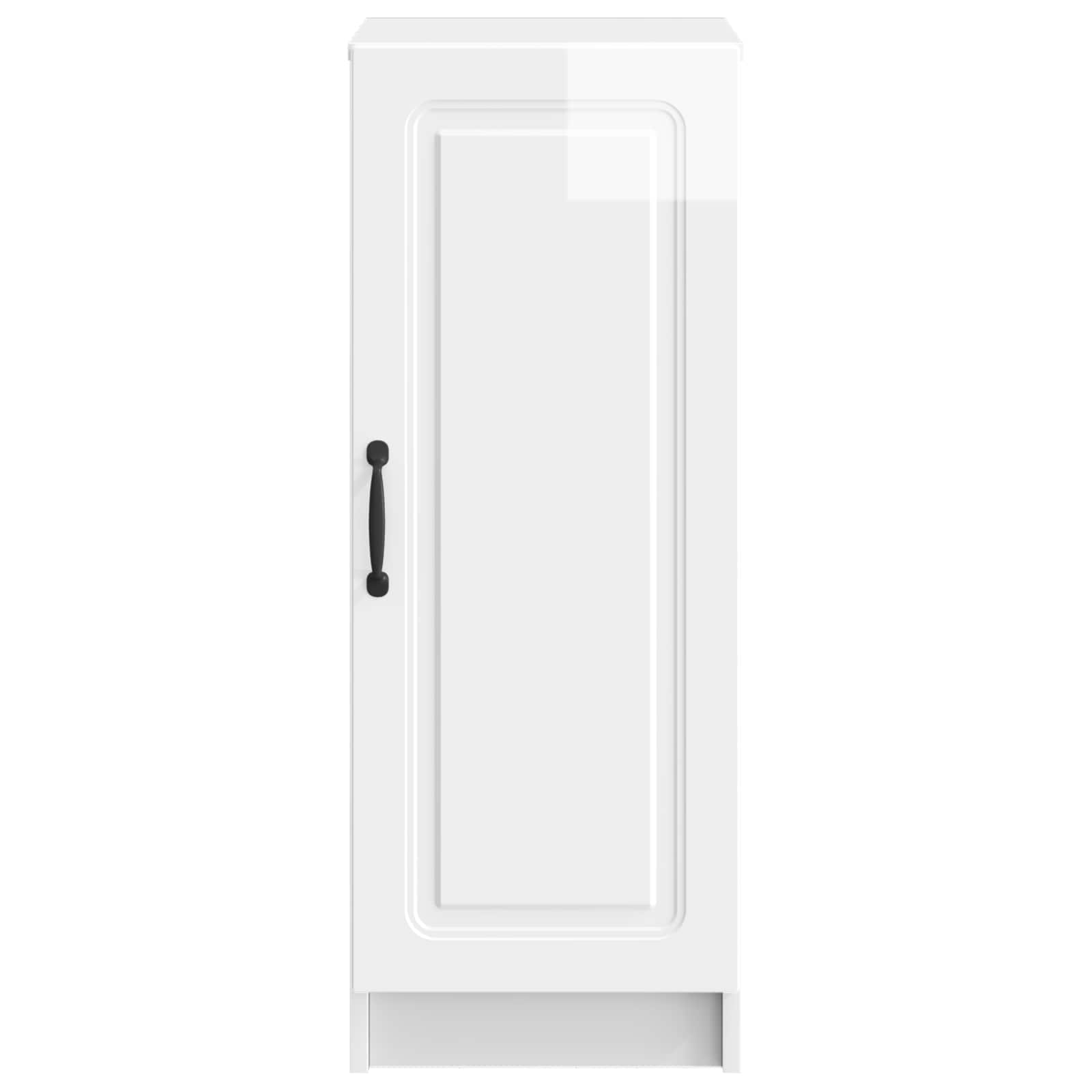Kreveta Bijela visokog sjaja 33 x 34,5 x 87 cm