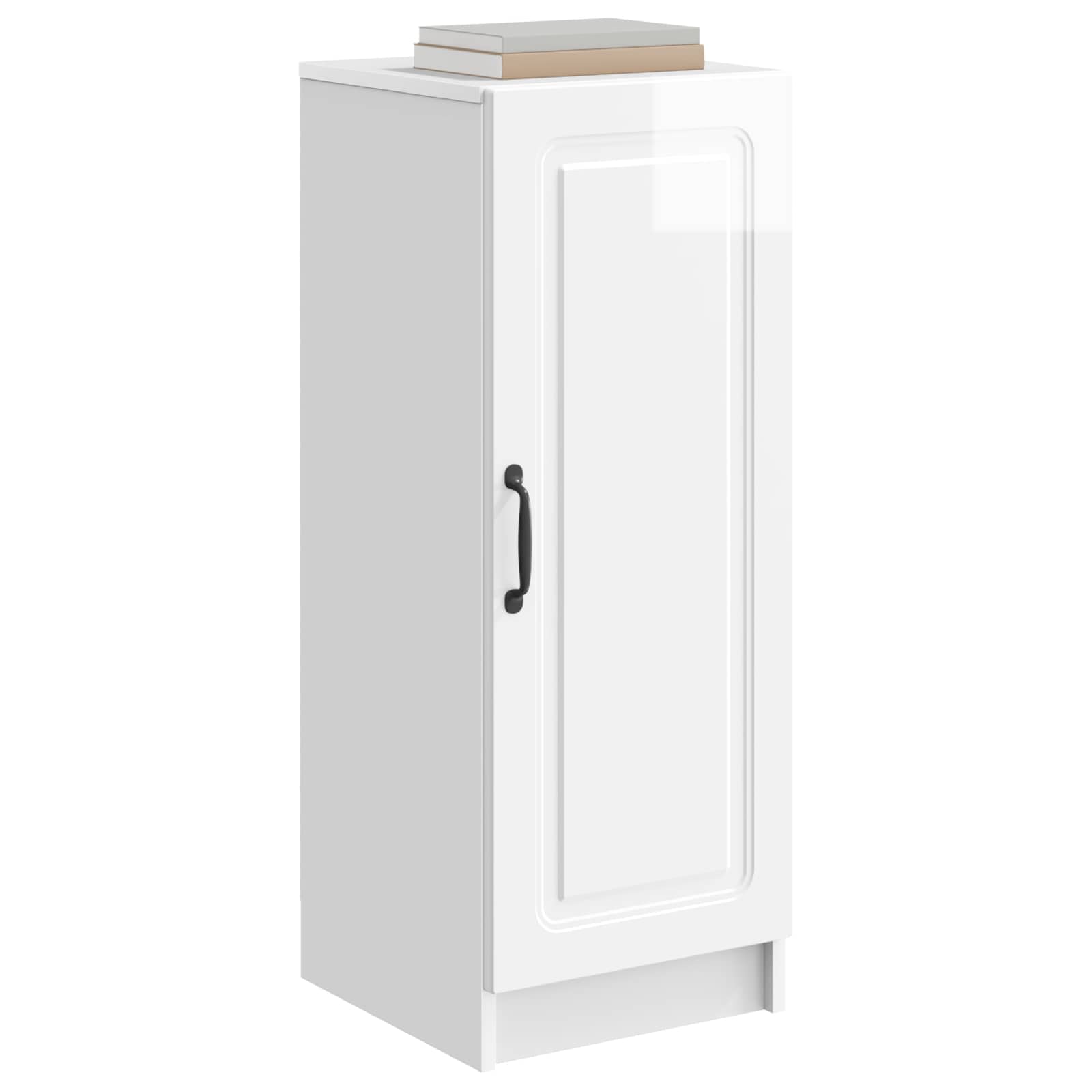 Kreveta Bijela visokog sjaja 33 x 34,5 x 87 cm