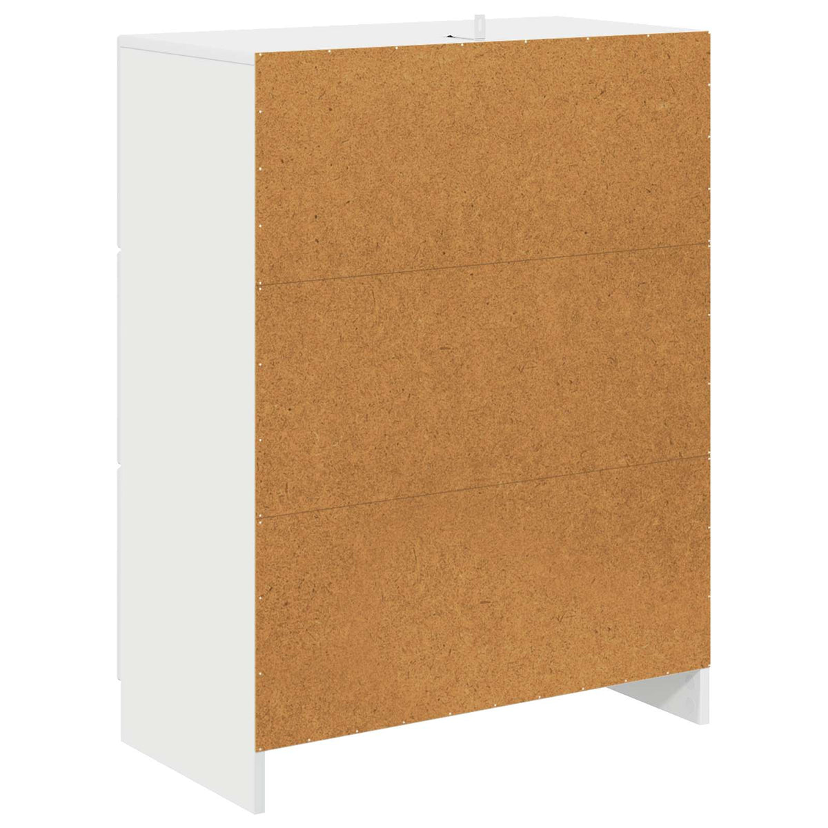 Ormar s ladicama Bijela visokog sjaja 66 x 34,5 x 87 cm