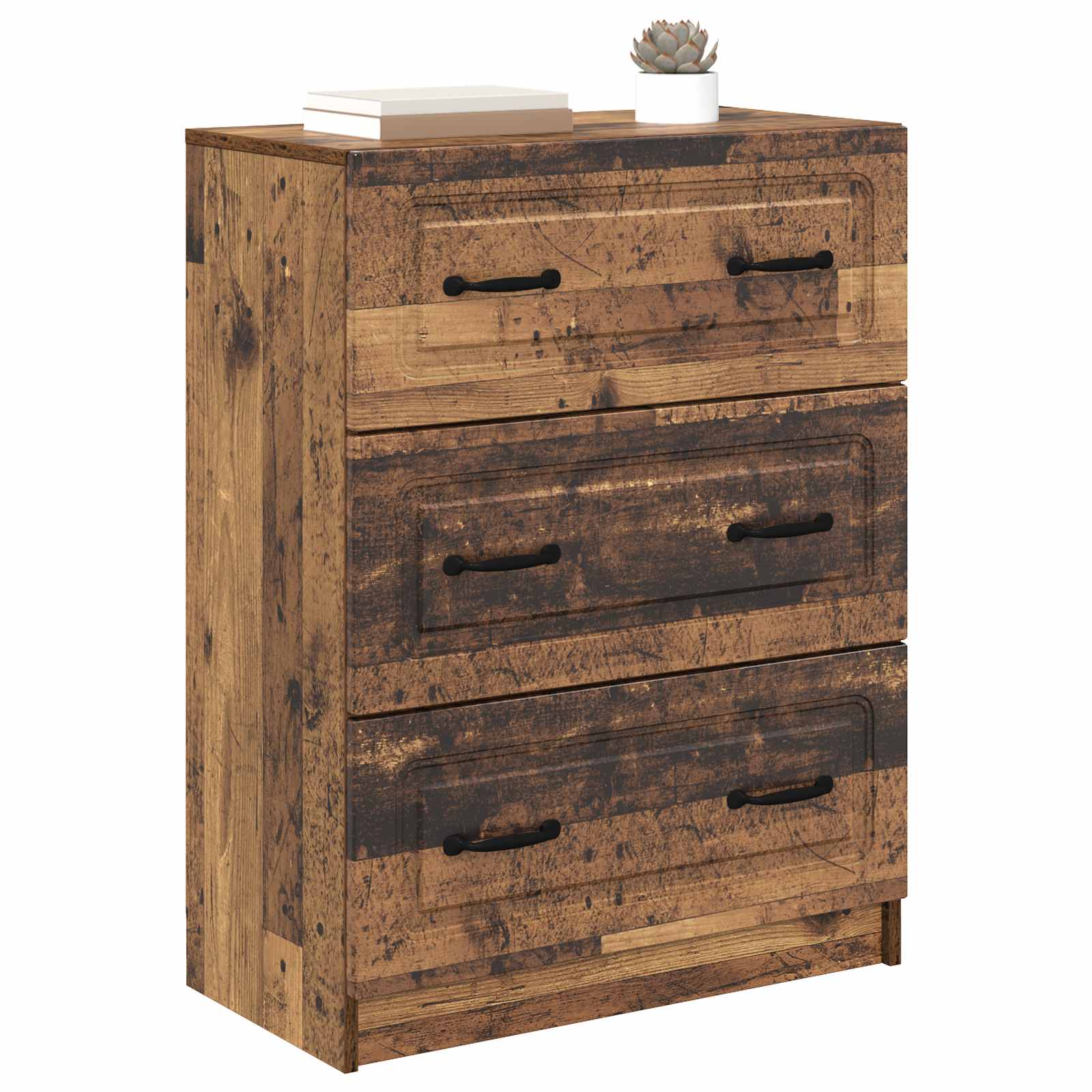 Ormar s ladicama Staro drvo 66 x 34,5 x 87 cm Konstruirano drvo