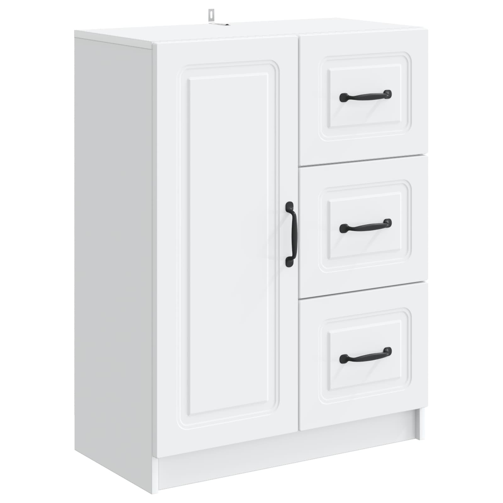 Kreveta s ladicama Bijela 66 x 34,5 x 87 cm Konstruirano drvo