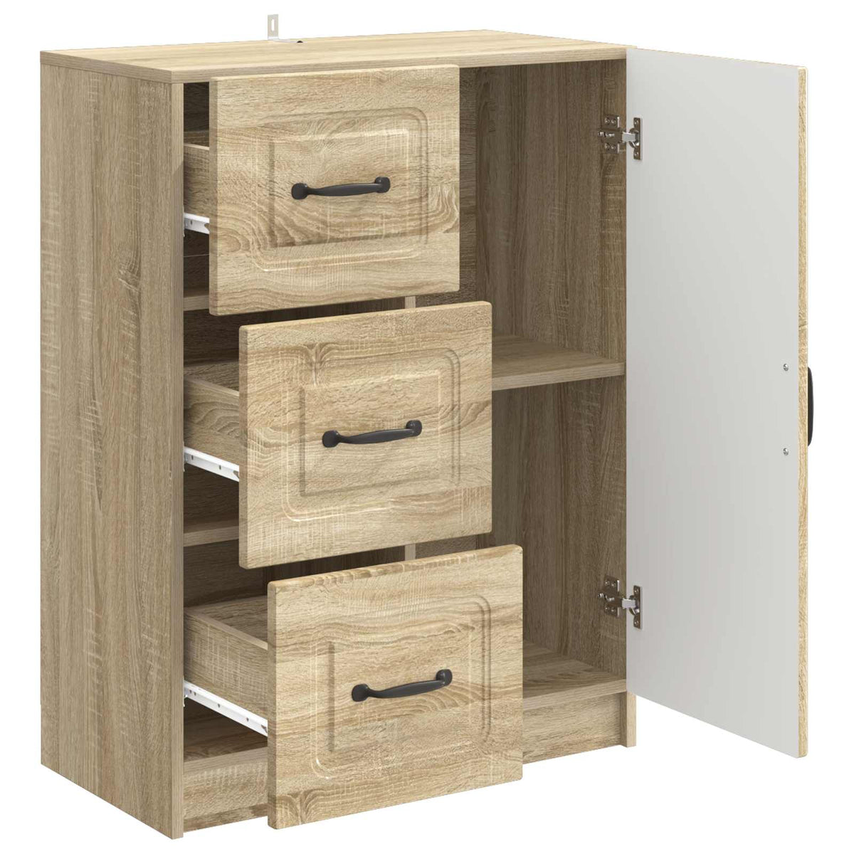 Kreveta Hrast sonoma 66 x 34,5 x 87 cm Konstruirano drvo