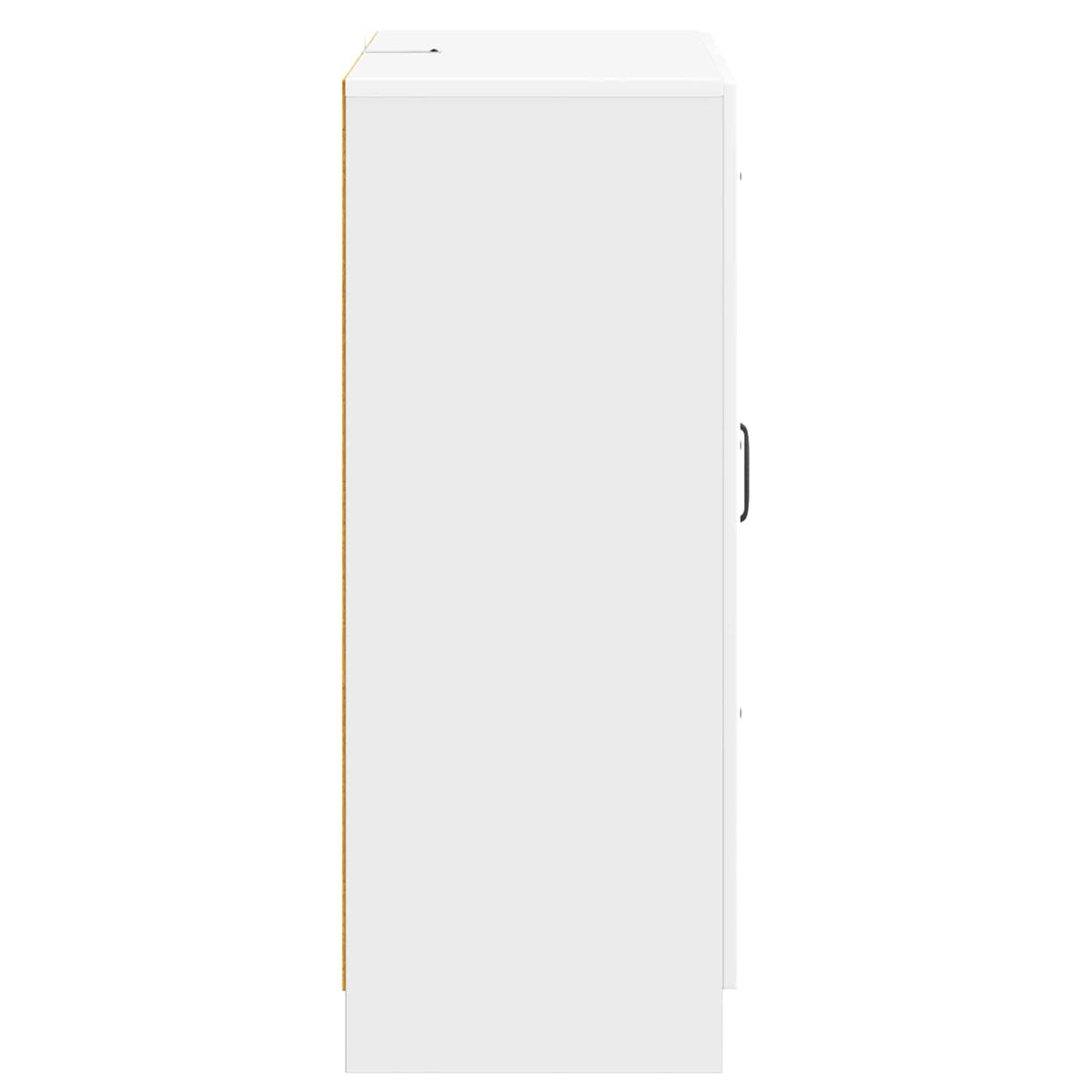 Kreveta s ladicama Bijela visokog sjaja 66 x 34,5 x 87 cm