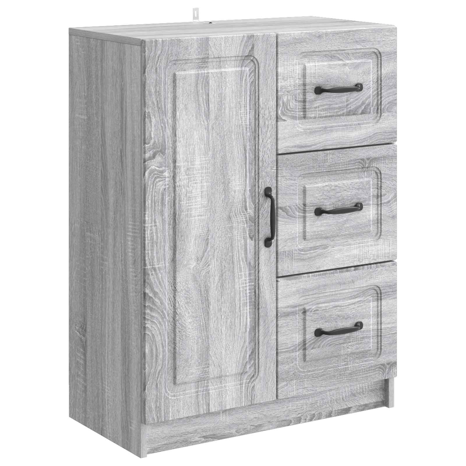 Kreveta Siva sonoma 66 x 34,5 x 87 cm Konstruirano drvo