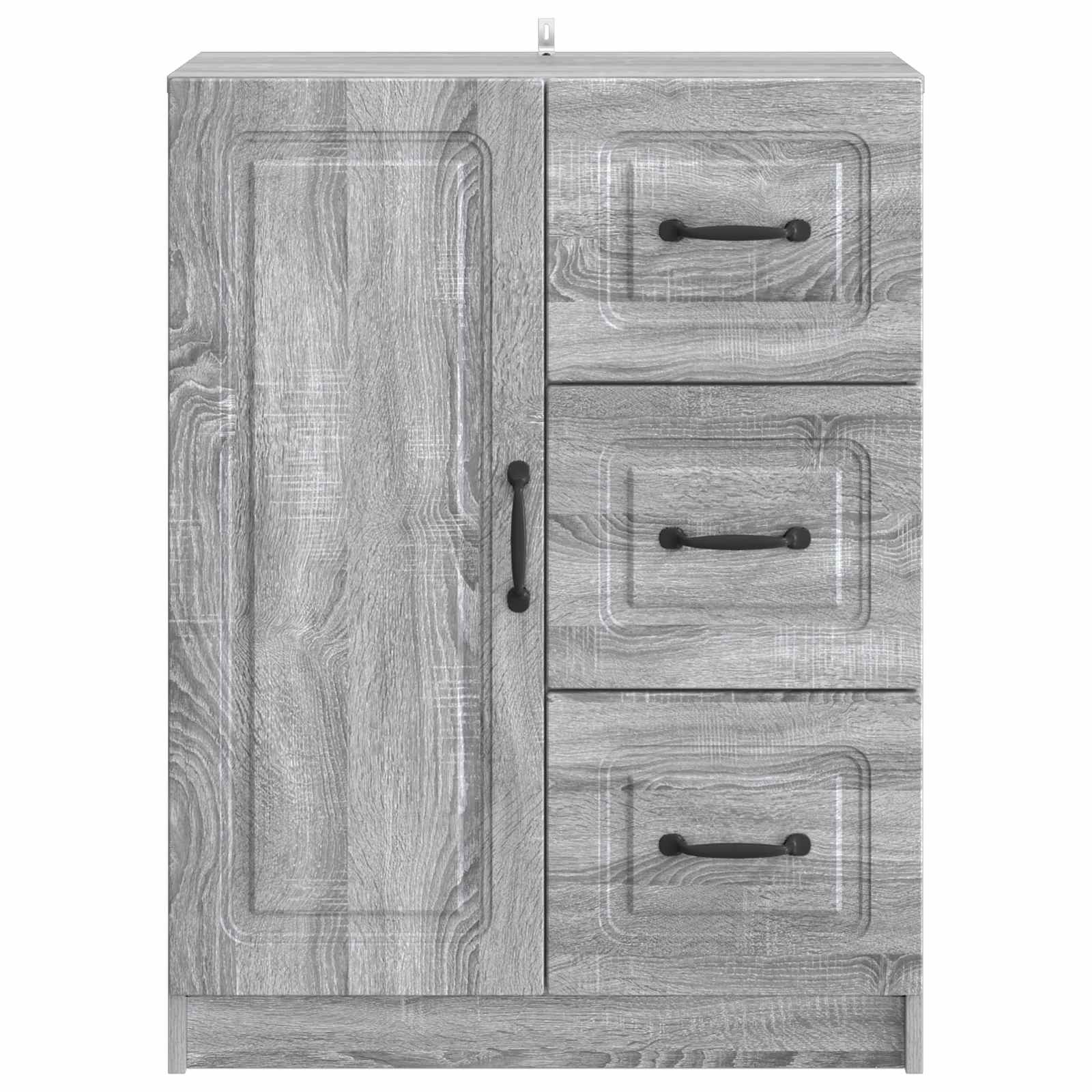 Kreveta Siva sonoma 66 x 34,5 x 87 cm Konstruirano drvo