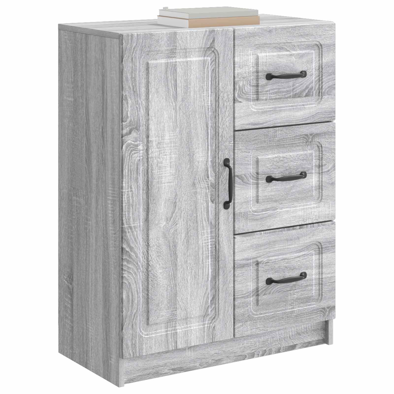 Kreveta Siva sonoma 66 x 34,5 x 87 cm Konstruirano drvo