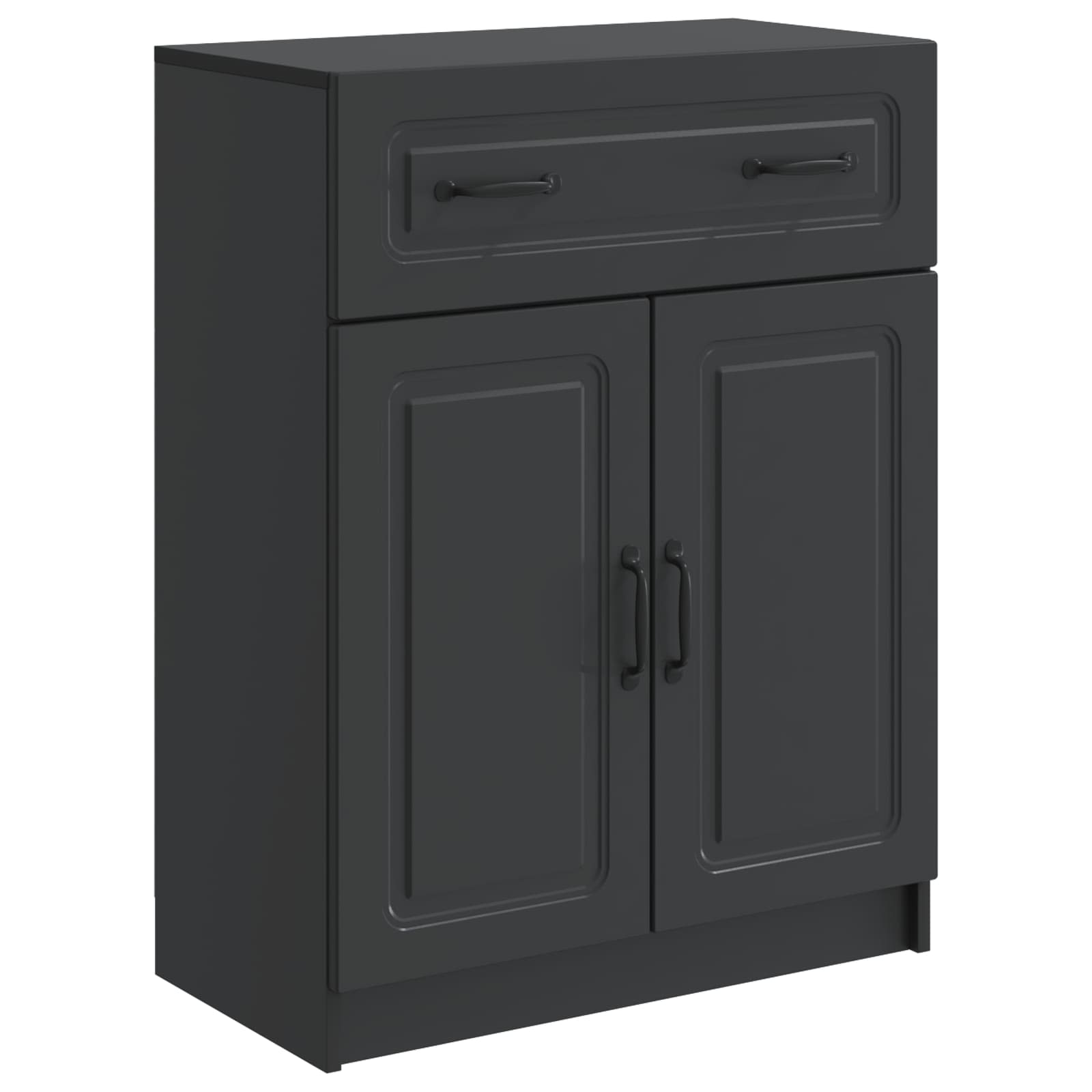 Kreveta s ladicama Crna 66 x 34,5 x 87 cm Konstruirano drvo