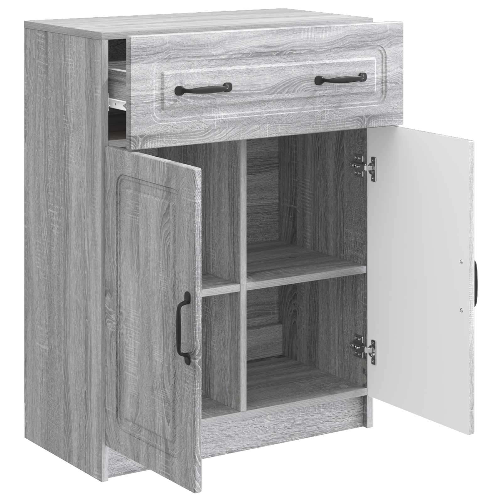 Kreveta Siva sonoma 66 x 34,5 x 87 cm Konstruirano drvo