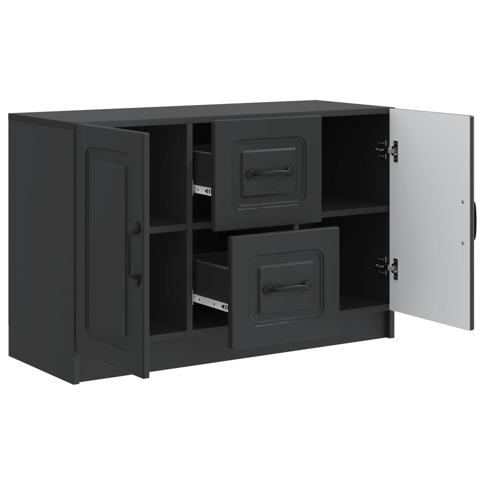 Kreveta s ladicama Crna 89 x 34,5 x 57 cm Konstruirano drvo