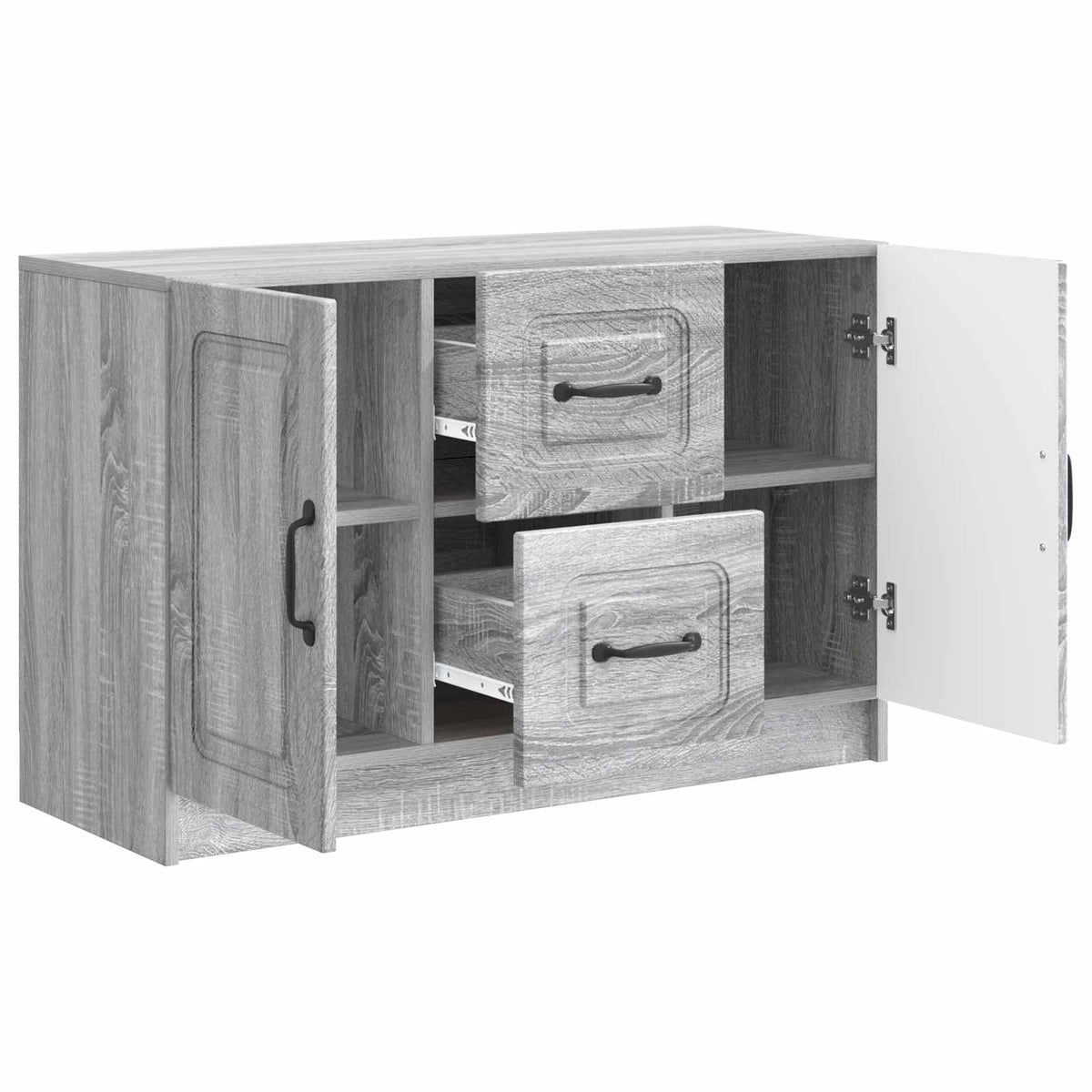 Kreveta Siva sonoma 89 x 34,5 x 57 cm Konstruirano drvo