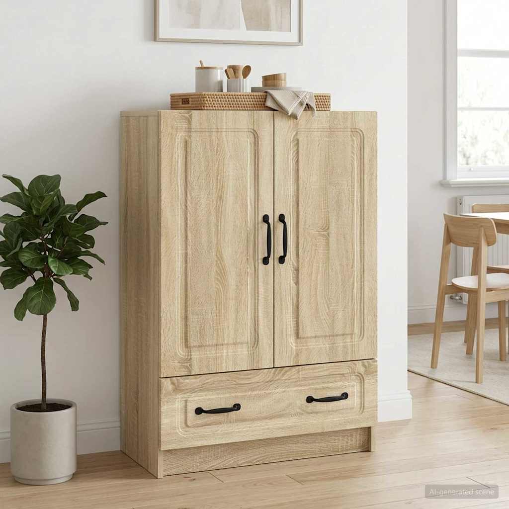 Kreveta Hrast sonoma 66 x 34,5 x 92 cm Konstruirano drvo