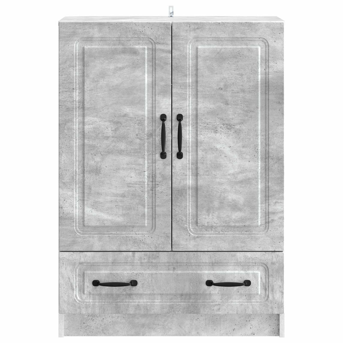 Kreveta Betonska siva 66 x 34,5 x 92 cm Konstruirano drvo