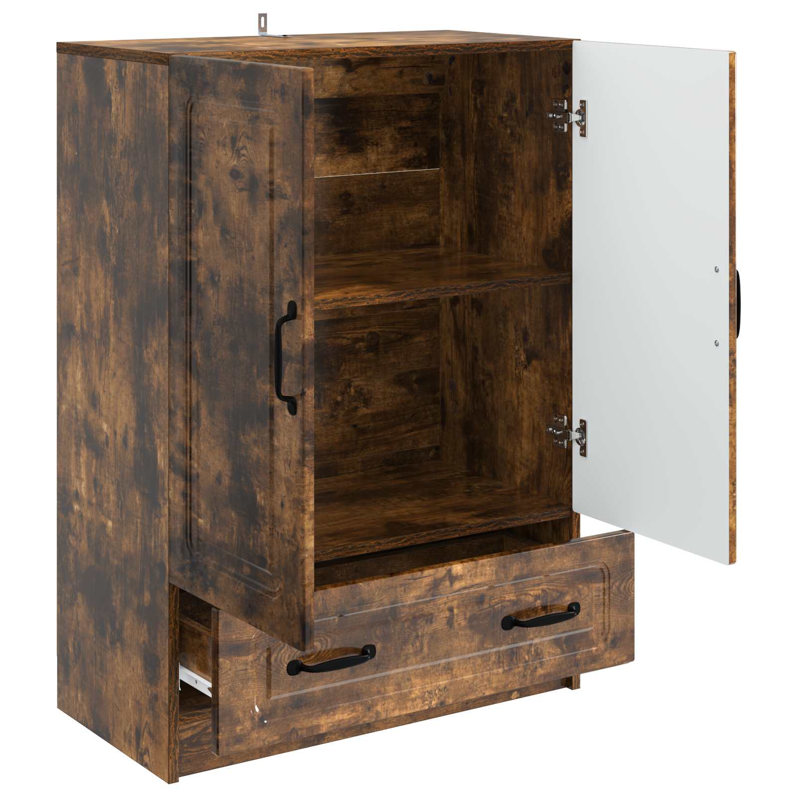 Kreveta Dimljeni hrast 66 x 34,5 x 92 cm Konstruirano drvo