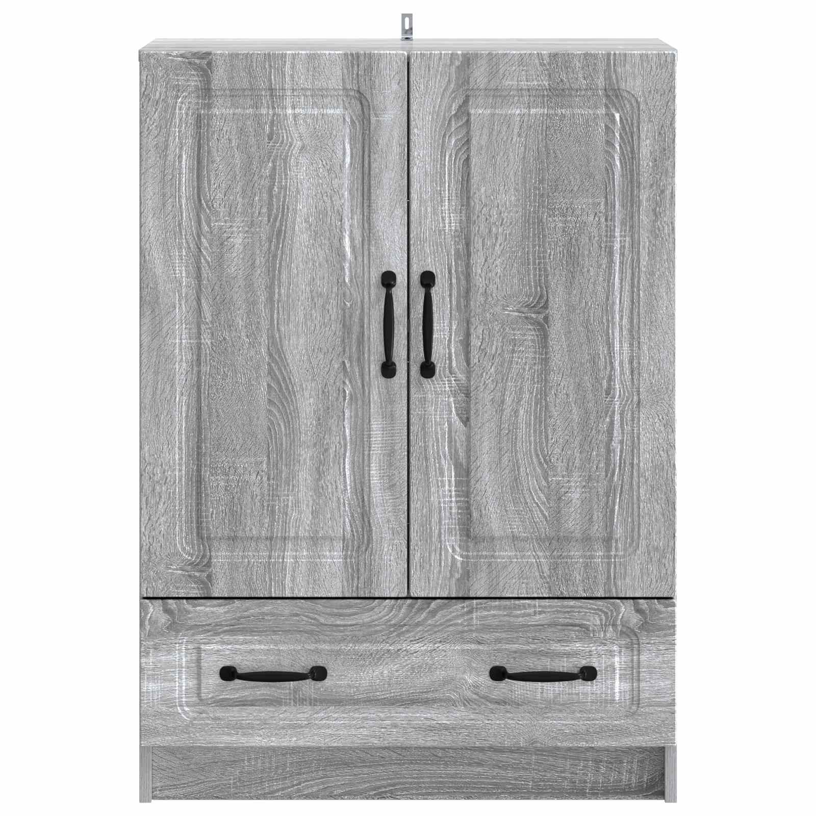 Kreveta Siva sonoma 66 x 34,5 x 92 cm Konstruirano drvo