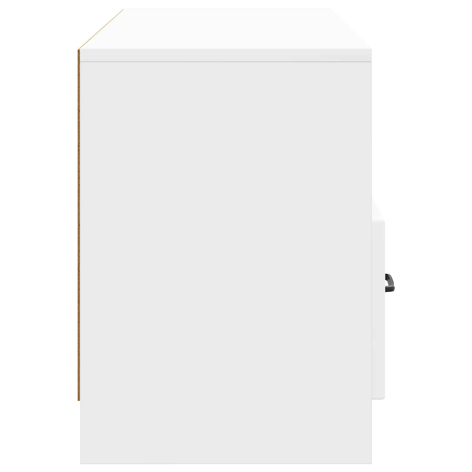 TV ormar s ladicama Bijela visokog sjaja 102 x 34,5 x 47 cm