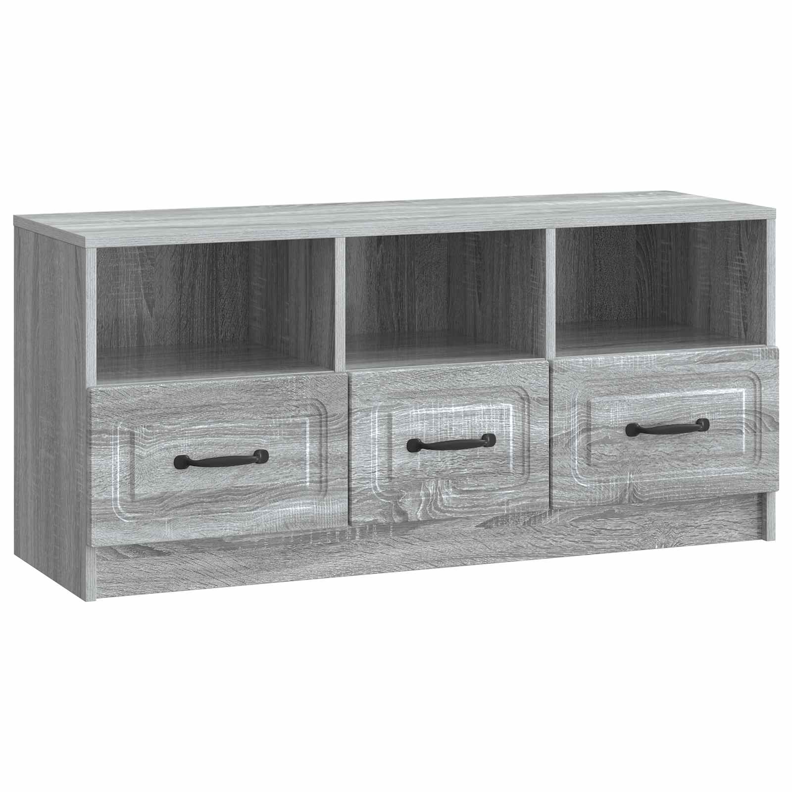 TV ormar Siva sonoma 102 x 34,5 x 47 cm Konstruirano drvo
