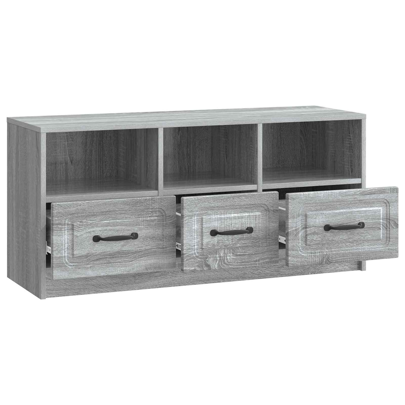 TV ormar Siva sonoma 102 x 34,5 x 47 cm Konstruirano drvo
