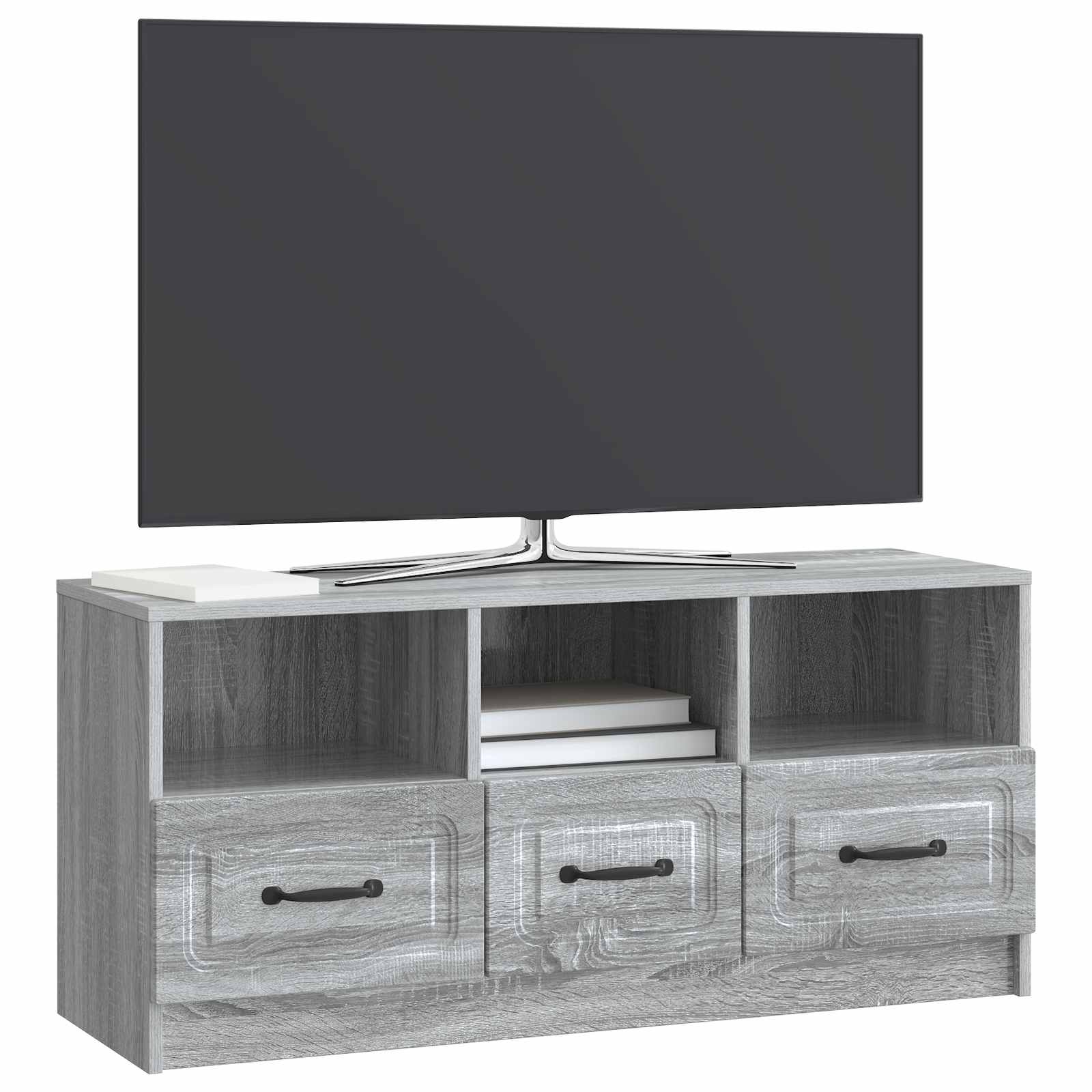 TV ormar Siva sonoma 102 x 34,5 x 47 cm Konstruirano drvo
