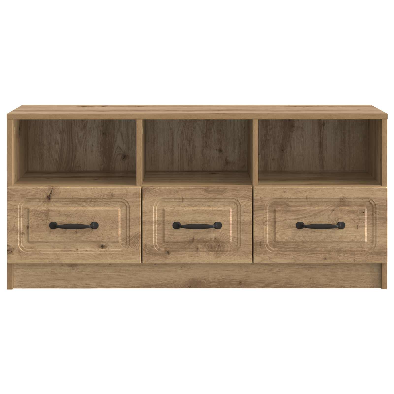 TV ormar 102 x 34,5 x 47 cm Hrast artisan Konstruirano drvo