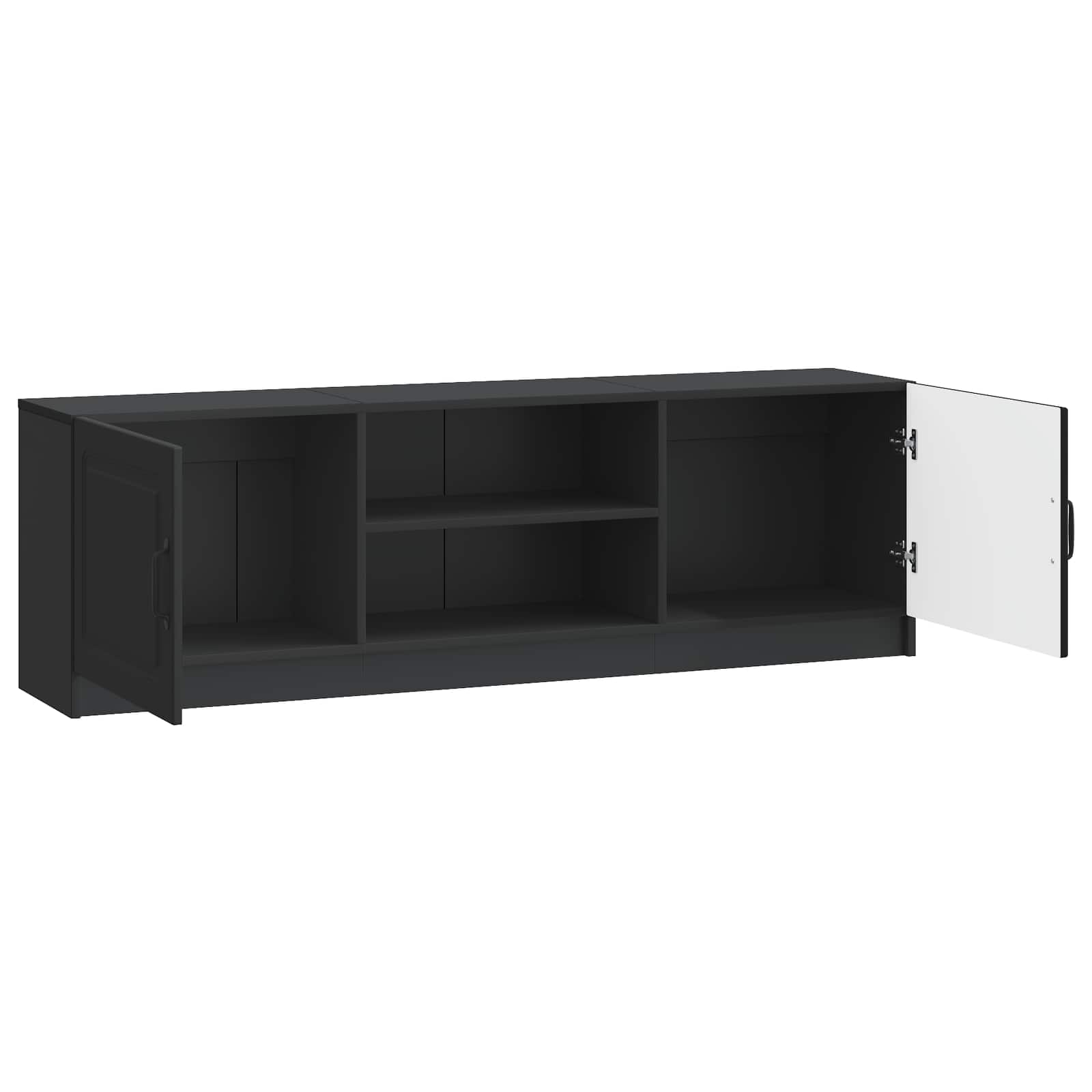 TV ormar Crna 150 x 31 x 47 cm Konstruirano drvo