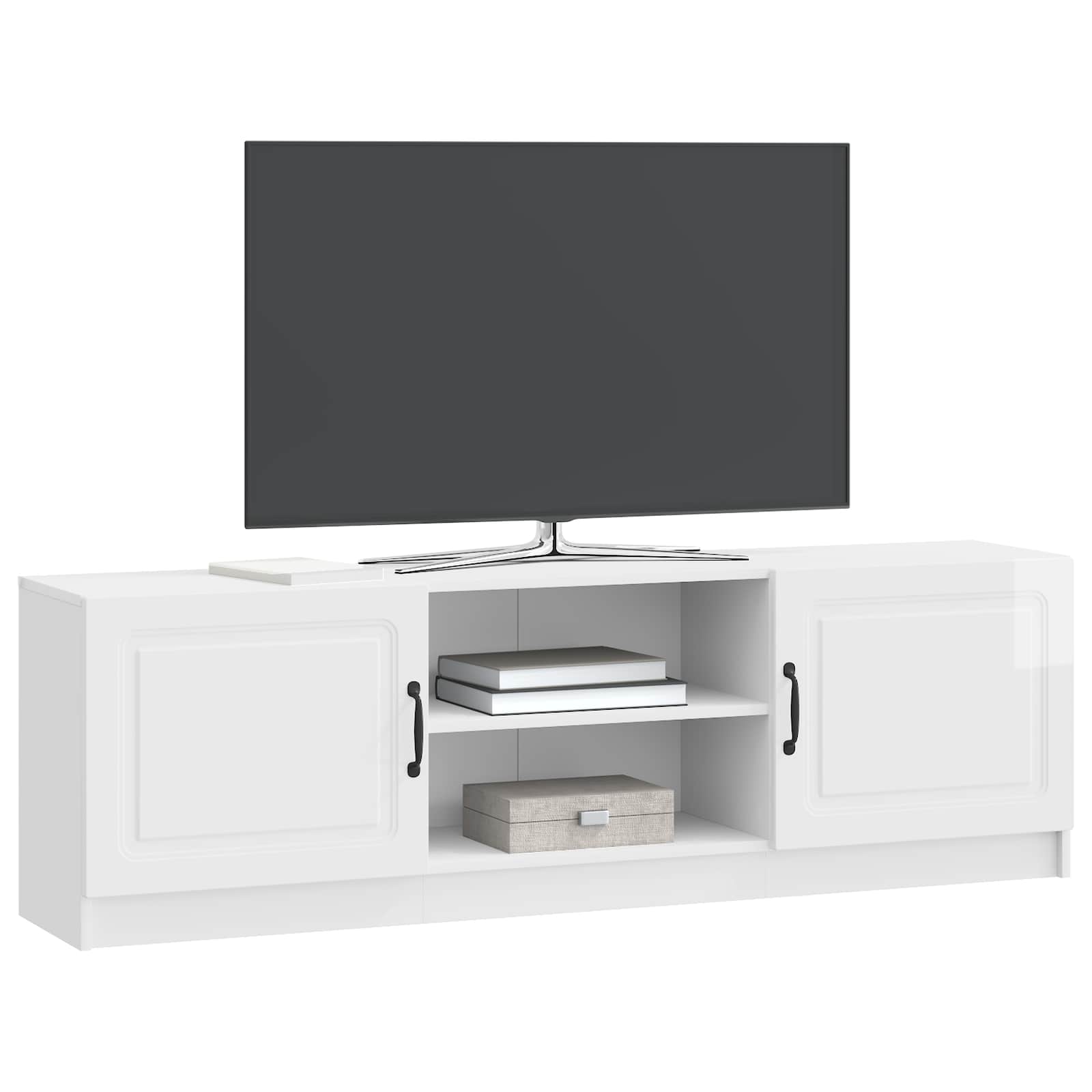 TV ormar Bijela visokog sjaja 150 x 31 x 47 cm