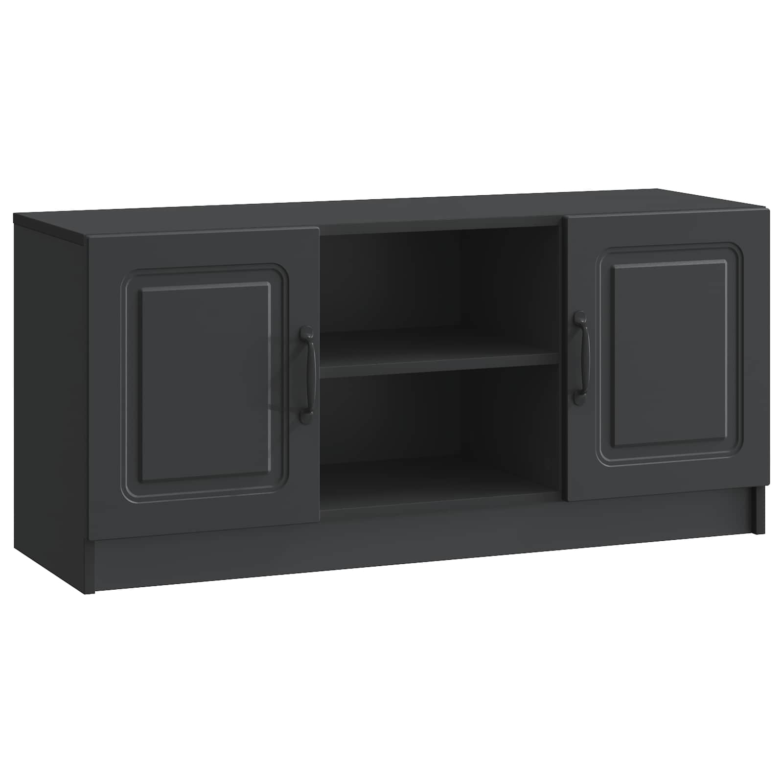 TV ormar Crna 102 x 34,5 x 47 cm Konstruirano drvo
