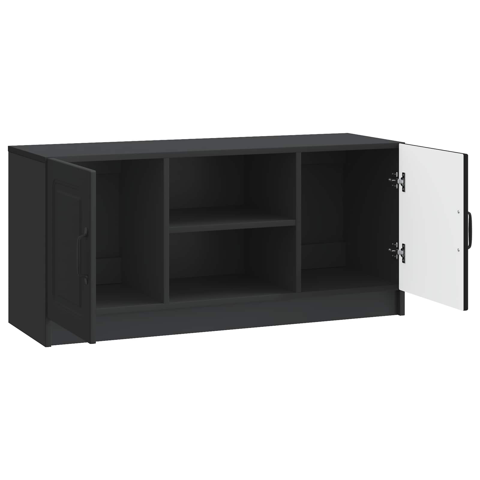 TV ormar Crna 102 x 34,5 x 47 cm Konstruirano drvo