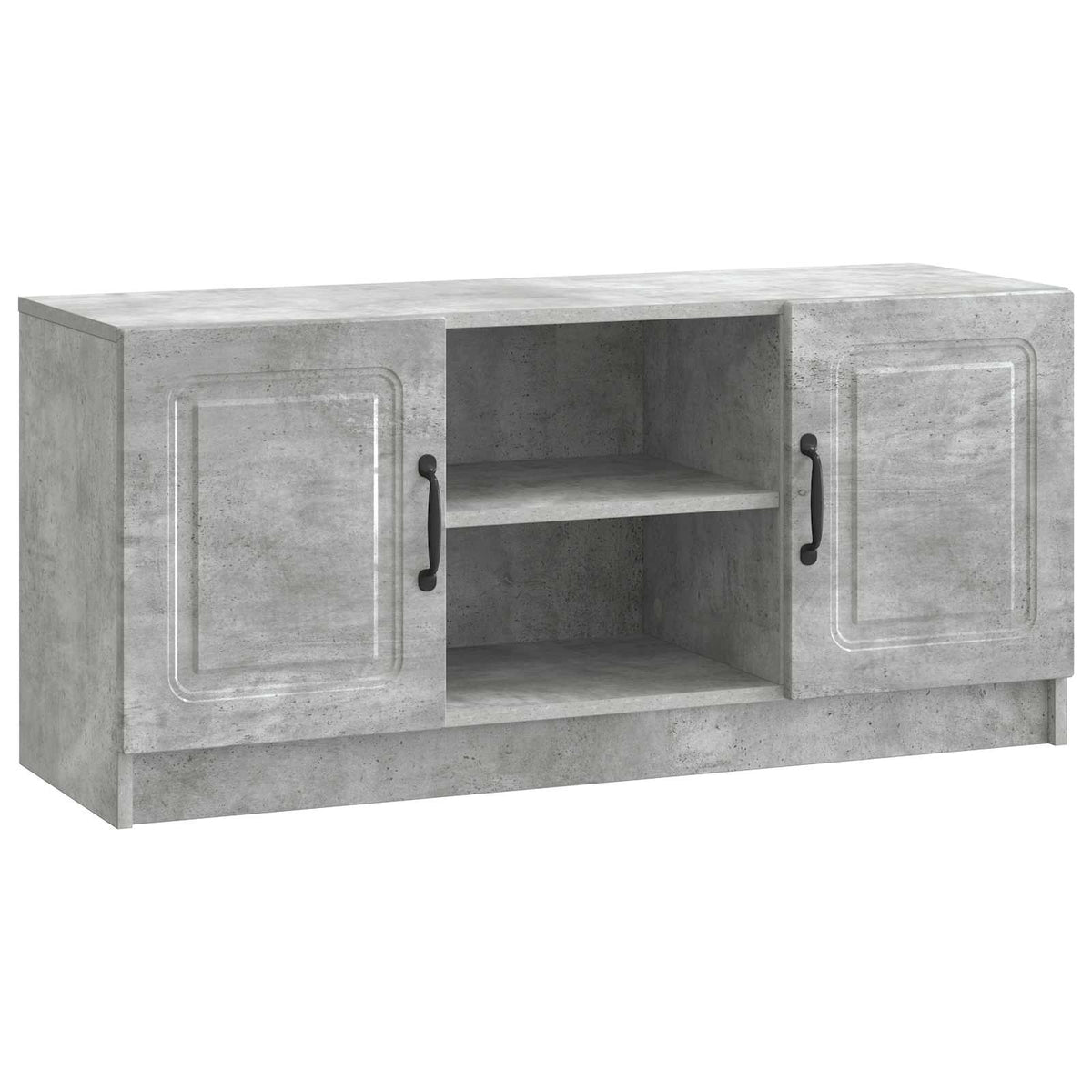 TV ormar Betonska siva 102 x 34,5 x 47 cm Konstruirano drvo