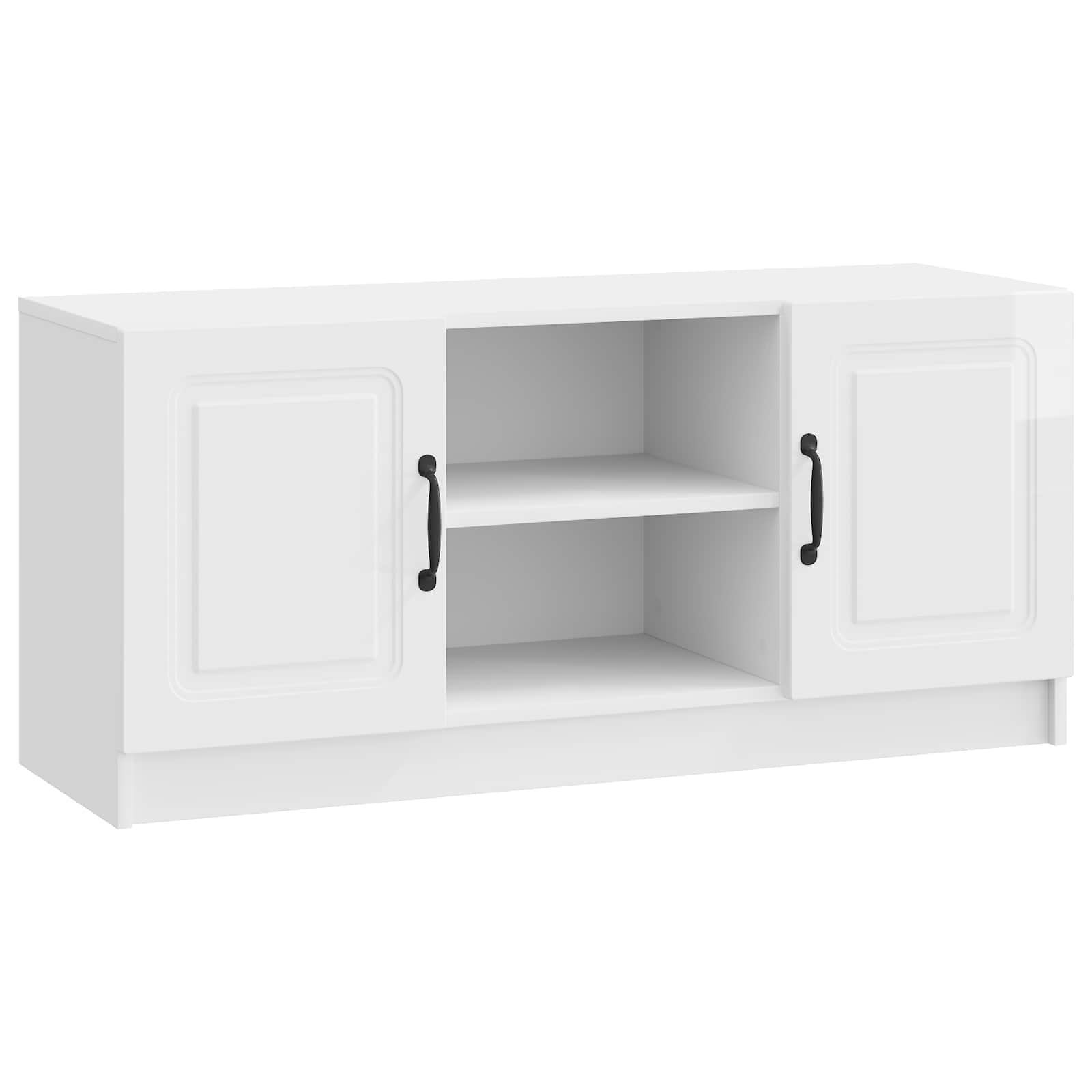 TV ormar Bijela visokog sjaja 102 x 34,5 x 47 cm